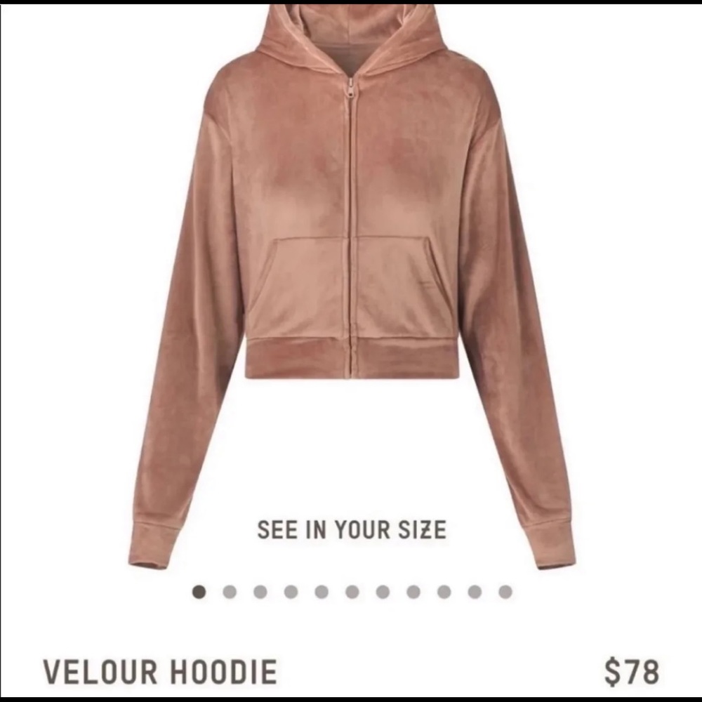 Kim Kardashian Skims Velour